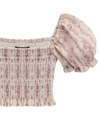 Katie J Nyc - Girls Cottage Stripe Marlee Top