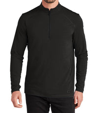 OGIO Men's Motion Zip Top in blacktop - men's sweater