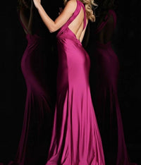 Jvn - One-shoulder Fitted Gown