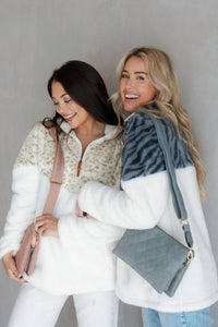 Jen & Co. - Izzy Vegan Quilted Crossbody Bag