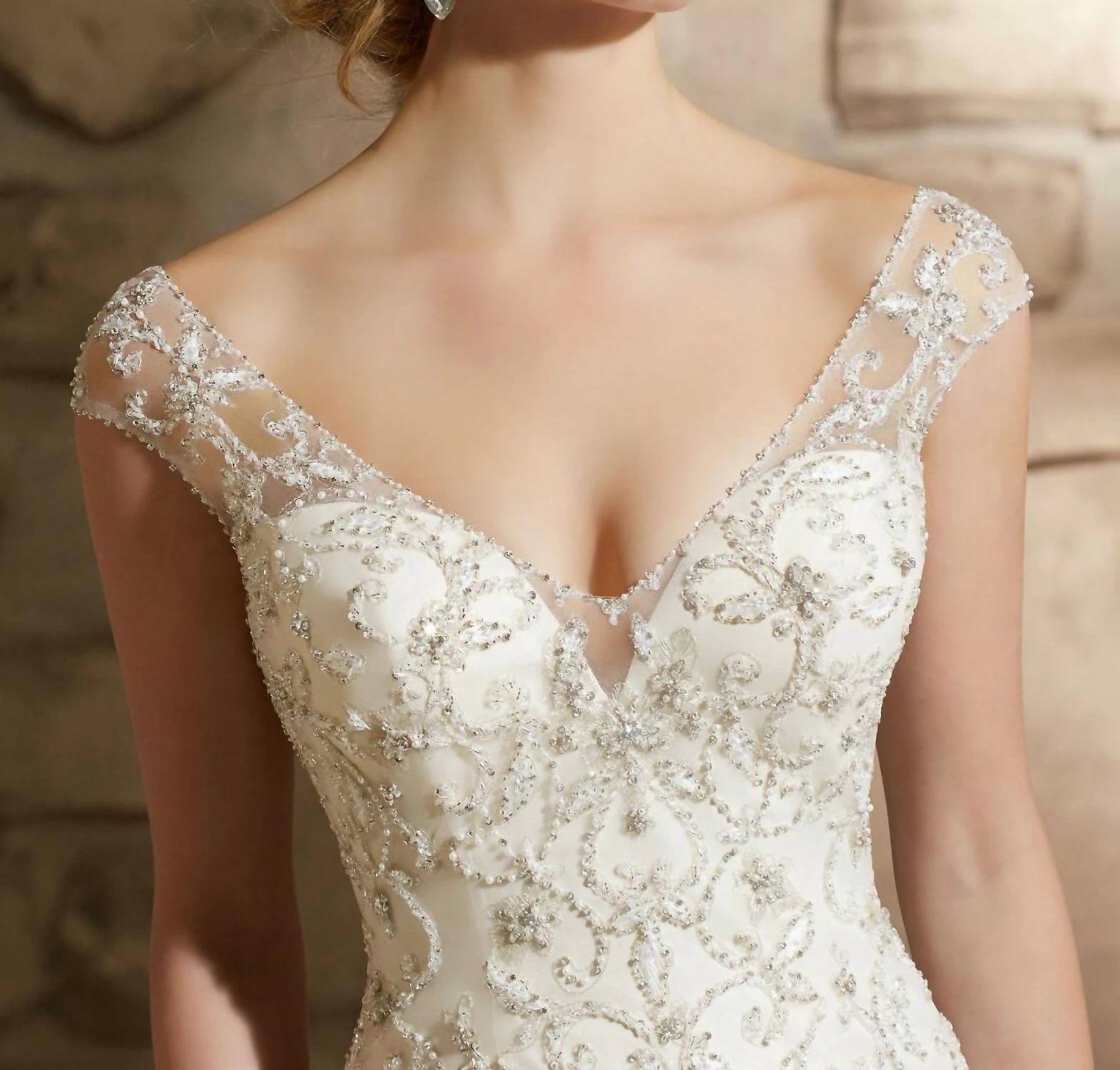 Morilee - Crystal Beaded Wedding Dress