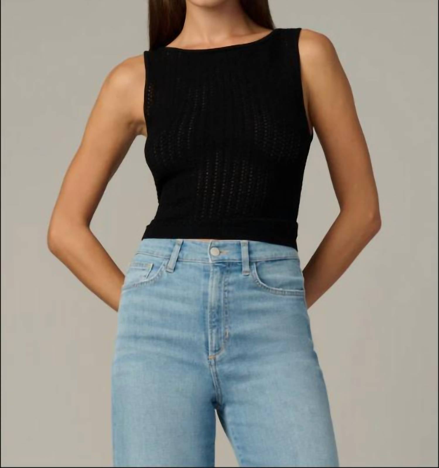 Joe'S Jeans - Crochet Boatneck Tank