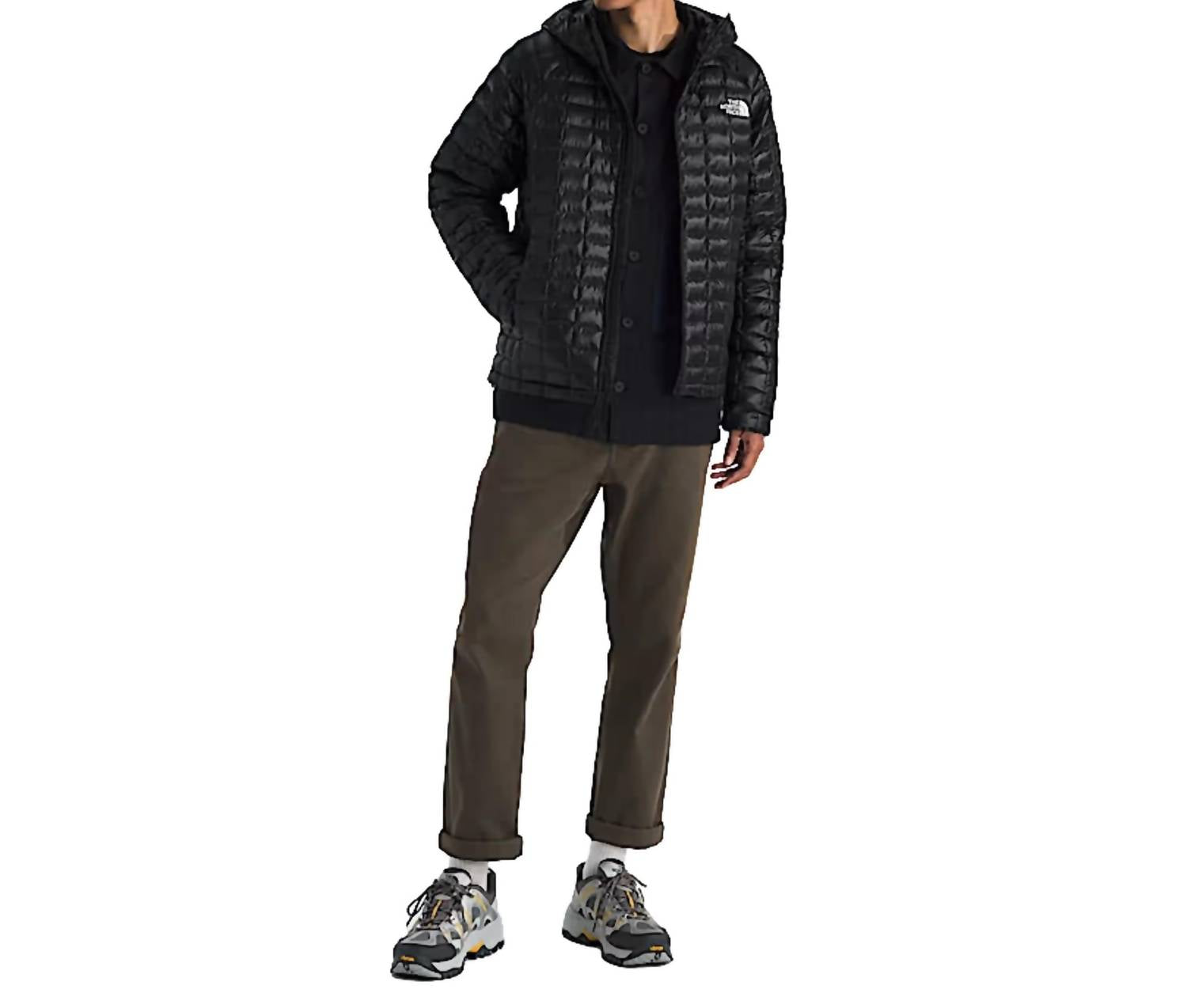 THE NORTH FACE Thermoball Hooded Jacket in black - men's jacket