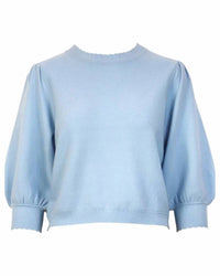Lucy Paris - Women's Britt Knit 3/4 Sleeve Top