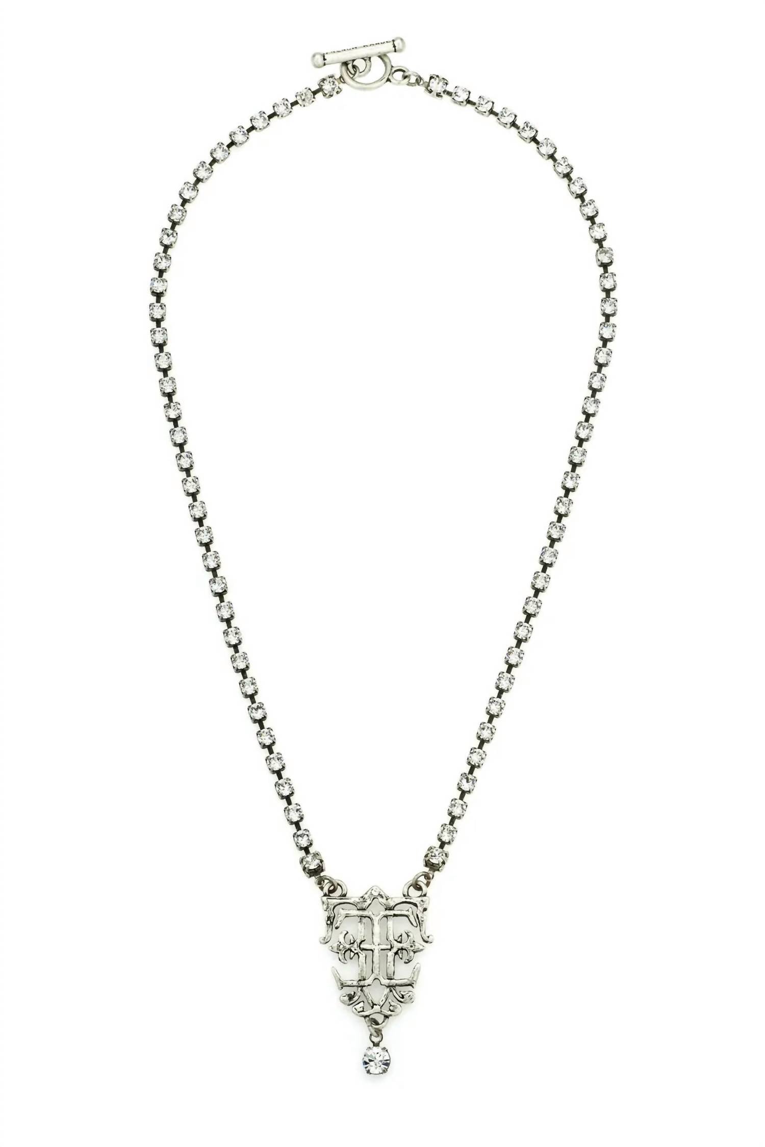 French Kande Women's Gretchen Necklace in silver - women's jewelry