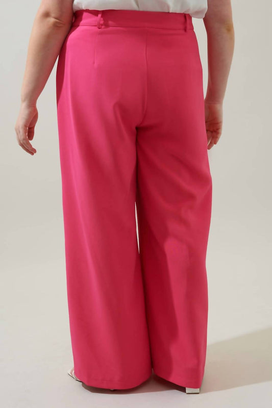 Sugarlips - Chelsea Wide Leg Trousers - Plus
