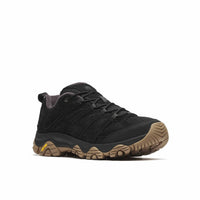 MERRELL Men's Moab 3 Ready Zip Shoes in black - men's shoe - detail view