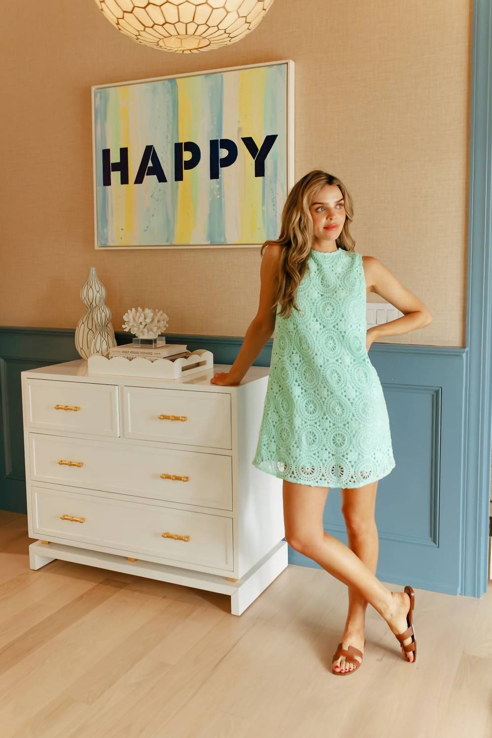 Sail To Sable - Shift Mini Dress