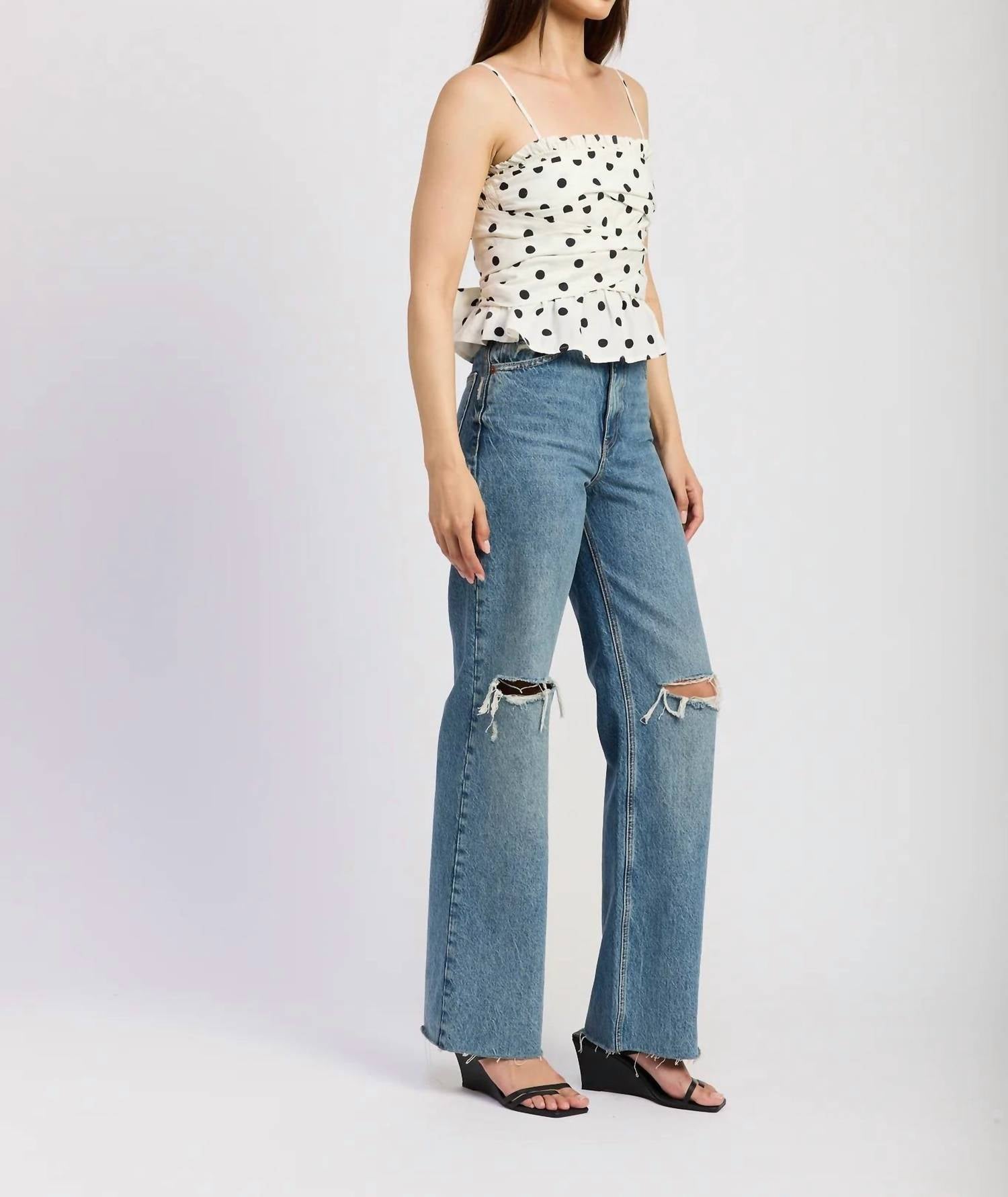 En Saison - Harley Peplum Top