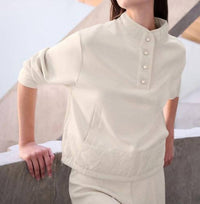 Joseph Ribkoff - Scuba Jersey Funnel Neck Sport Top