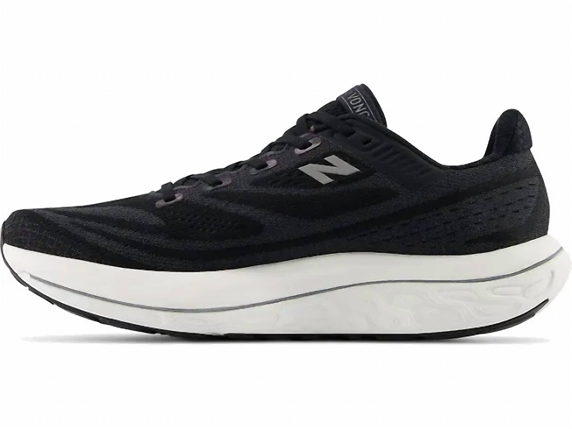New Balance Men's Vongo 6 Running Shoes in black - men's shoe - alternate view