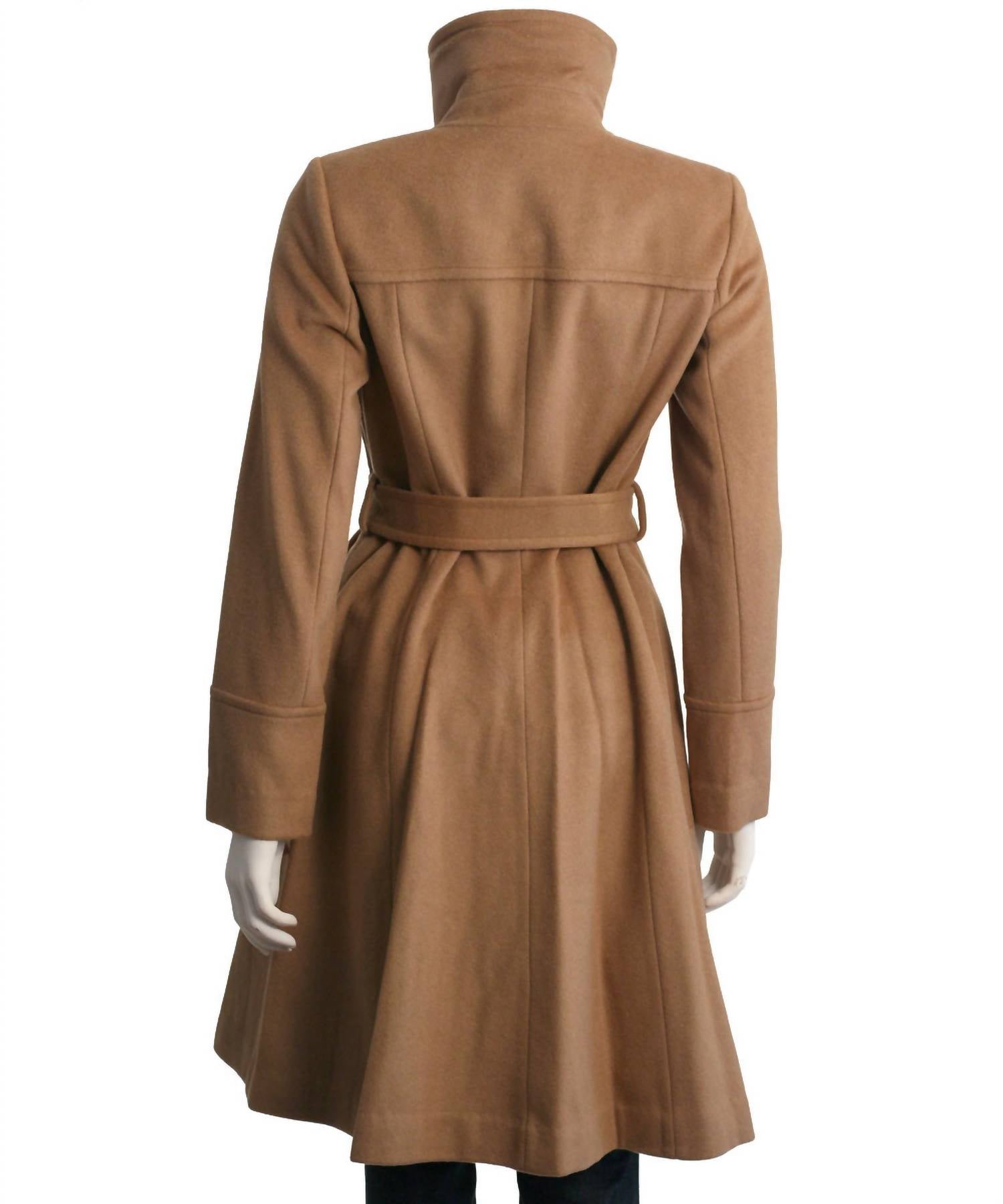 Eliza J - Women's Luxe Wool Blend A-line Coat