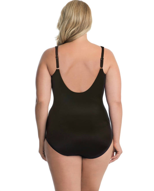Miraclesuit - Net Work Madero One Piece Swimsuit - Plus