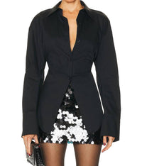Simon Miller - Loch Poplin Button Up Shirt