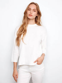 Charlie B - Cotton Crewneck Sweater