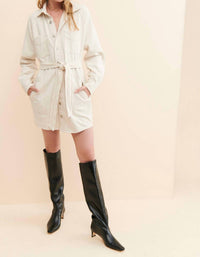 Hudson - Oversized Shirt Mini Dress