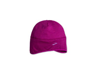 BROOKS Notch Thermal Beanie - Unisex in heather magenta - women's hat