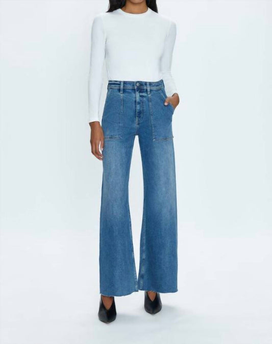 Pistola - Penny High Rise Wide Leg Jean