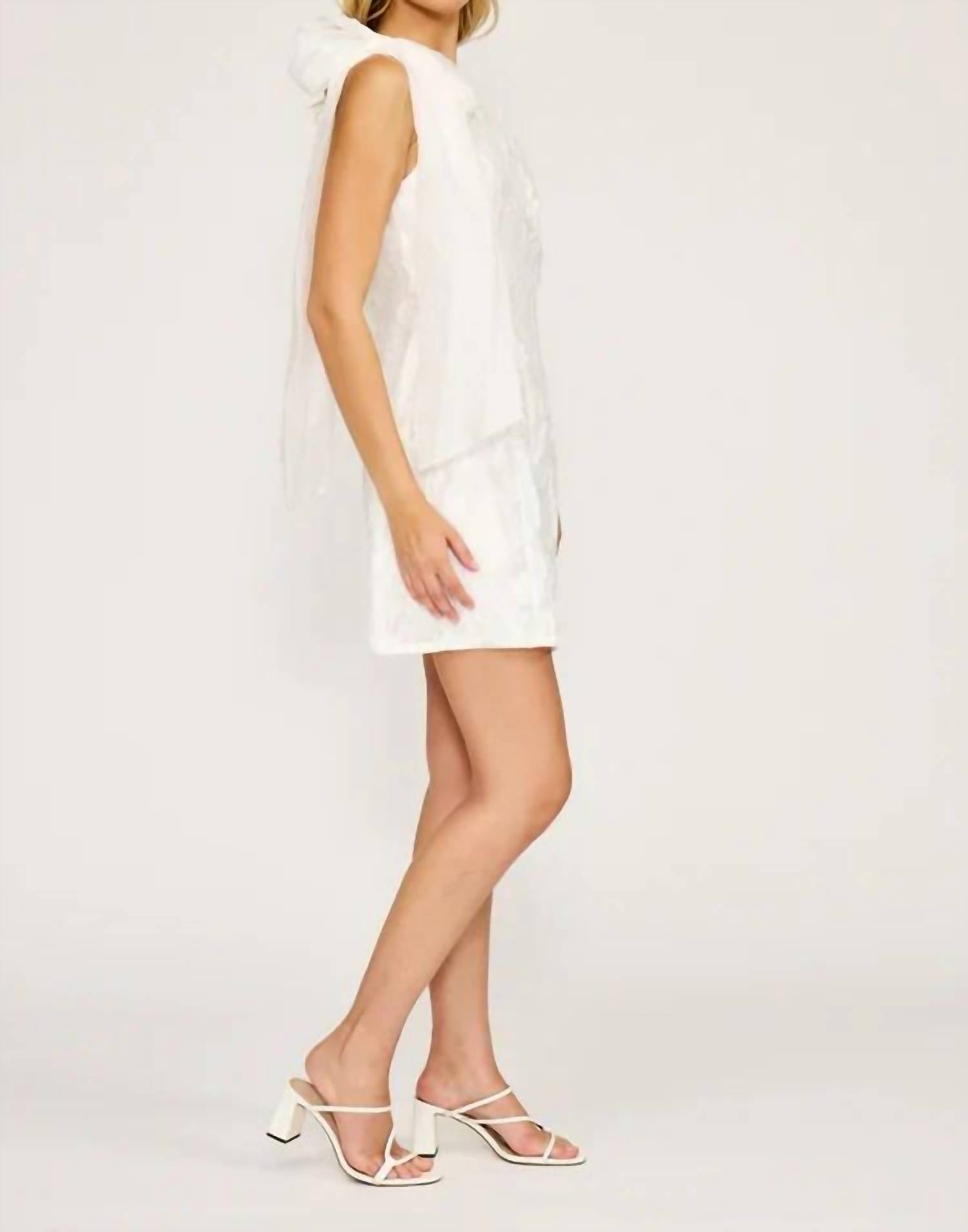 Lucy Paris - One Shoulder Dress