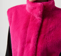 Joseph Ribkoff - Stacia Faux Fur Vest With Pockets