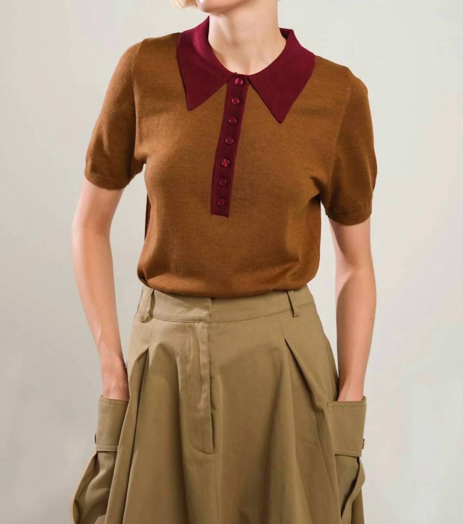 Flying Tomato - Landry Lightweight Sweater Polo