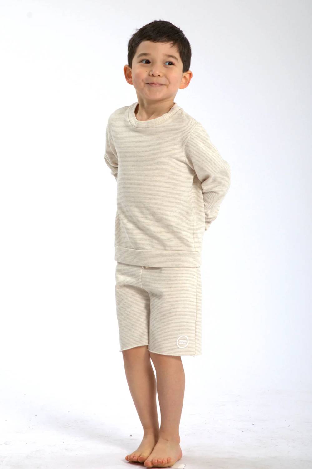 Sol Angeles - Cotton Blend Striped Pullover