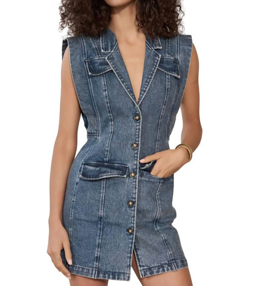 Hevron - Becca Denim Dress