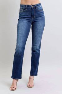Judy Blue - Full Size Washed Straight Leg Jeans