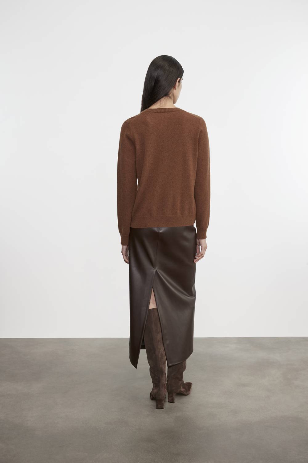 Enza Costa - CASHMERE FITTED CARDIGAN