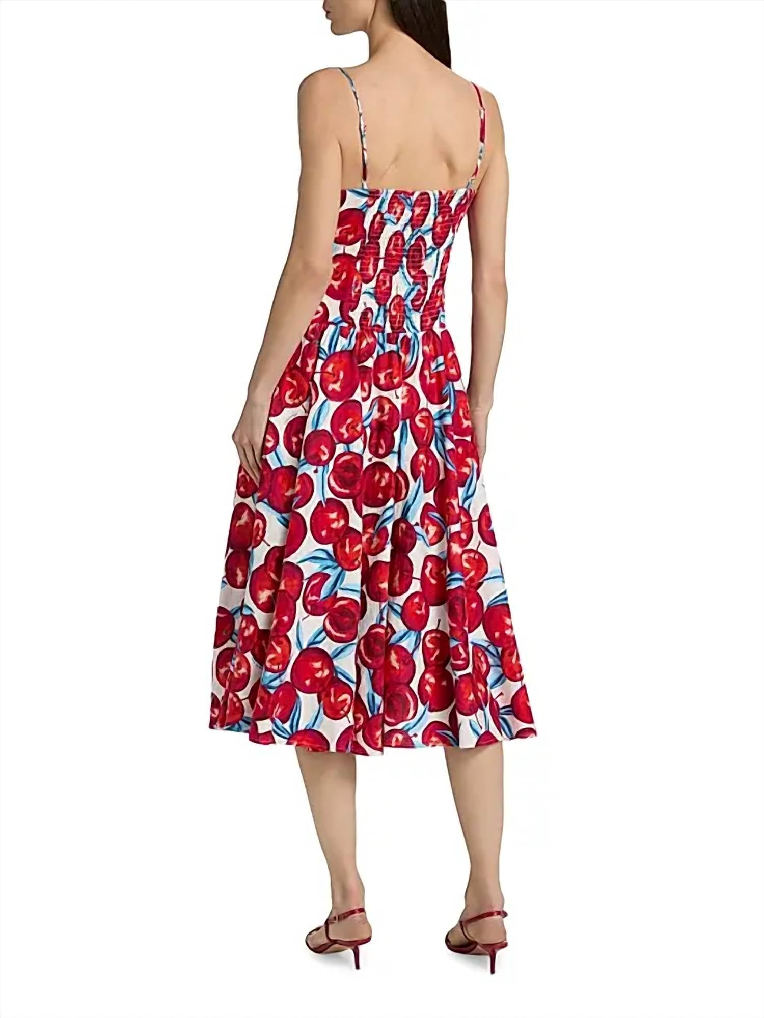 Farm Rio - Cherry Midi Dress