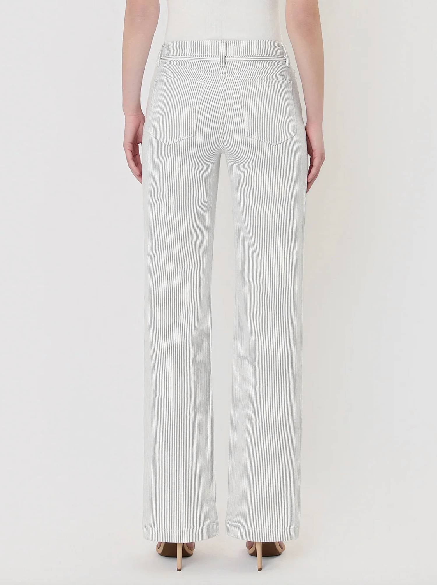 Lovervet - Tie Striped Vintage Flare Jeans