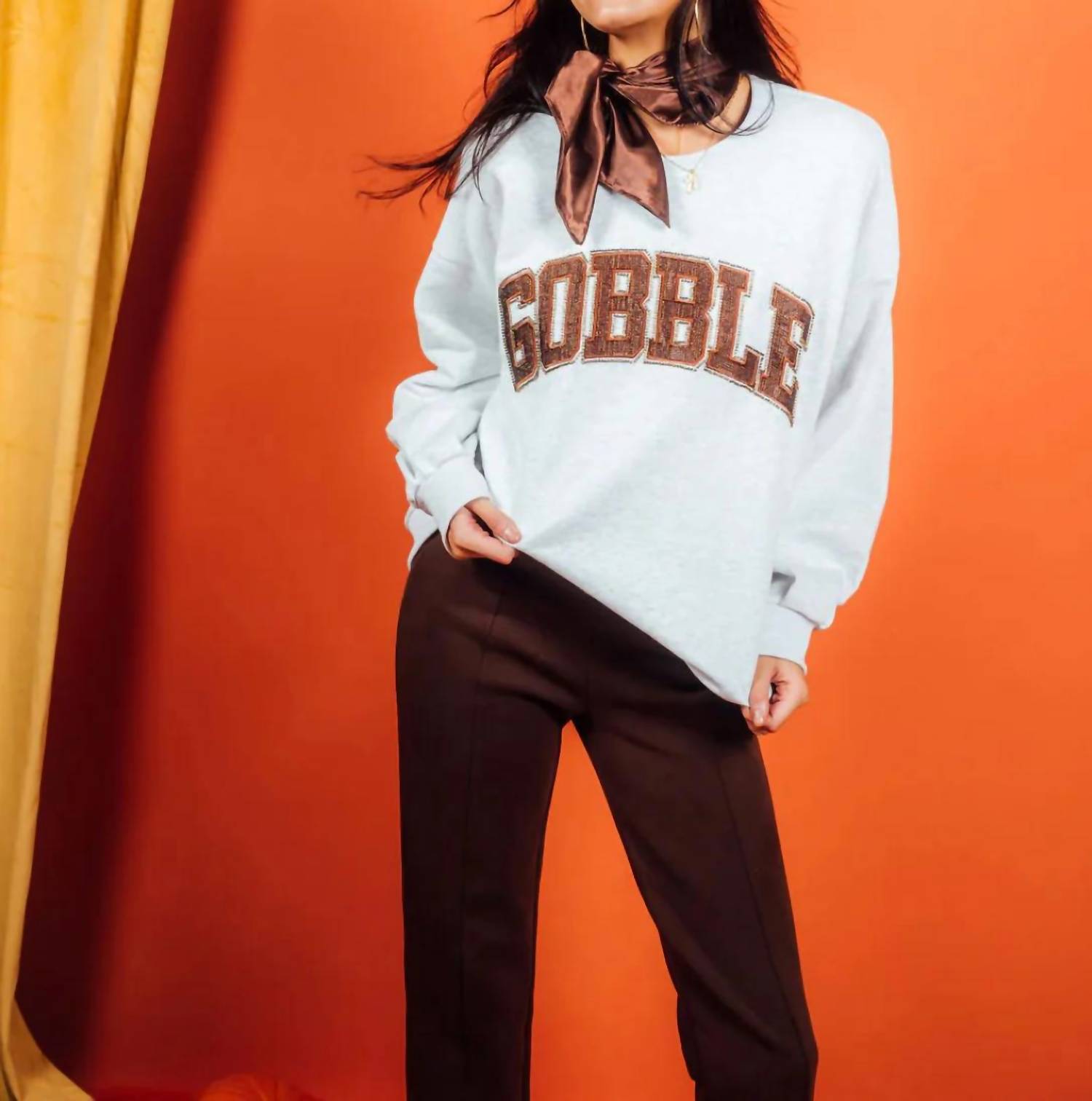Queen Of Sparkles - Gobble Crewneck Sweatshirt