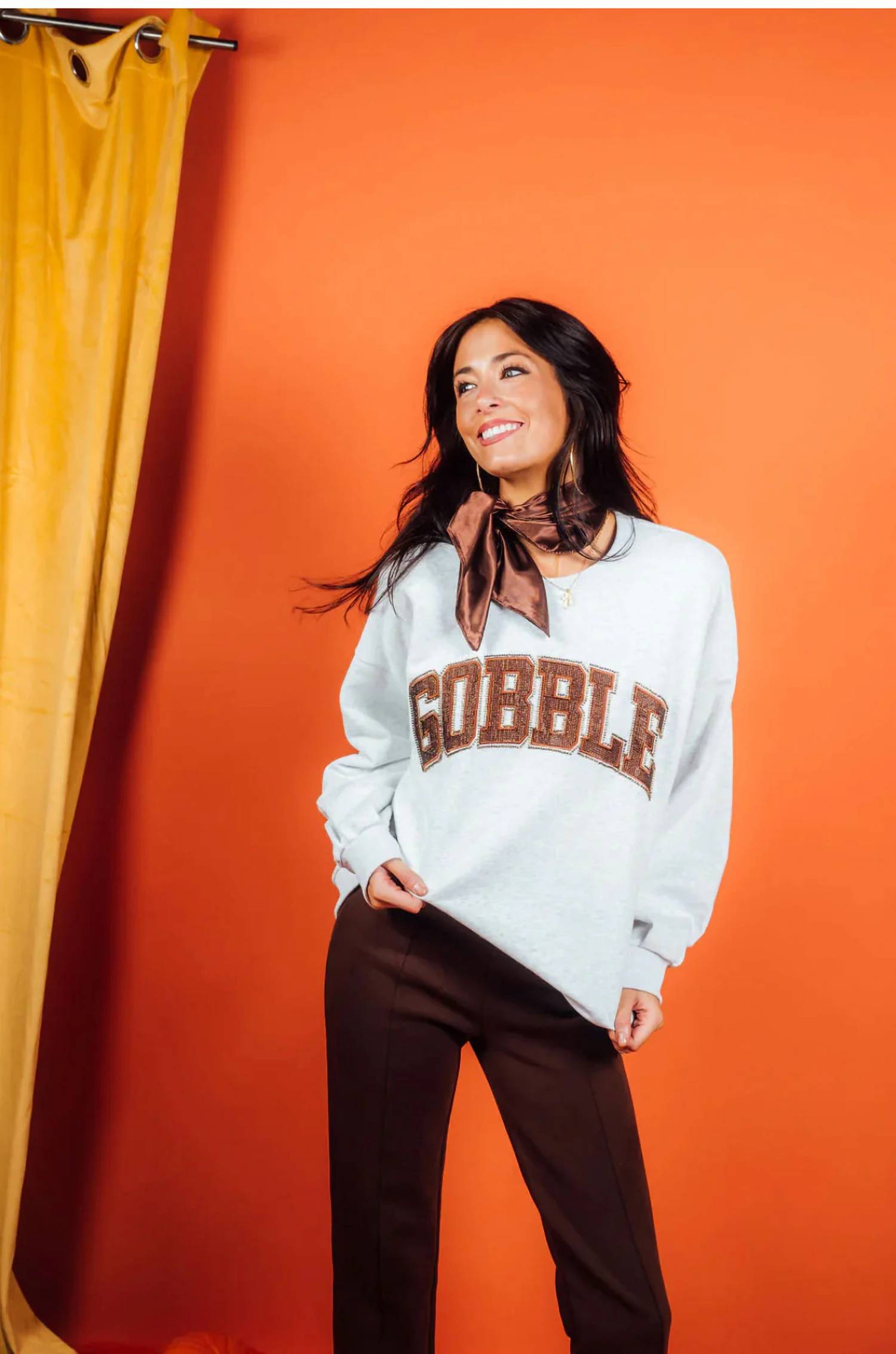 Queen Of Sparkles - Gobble Crewneck Sweatshirt