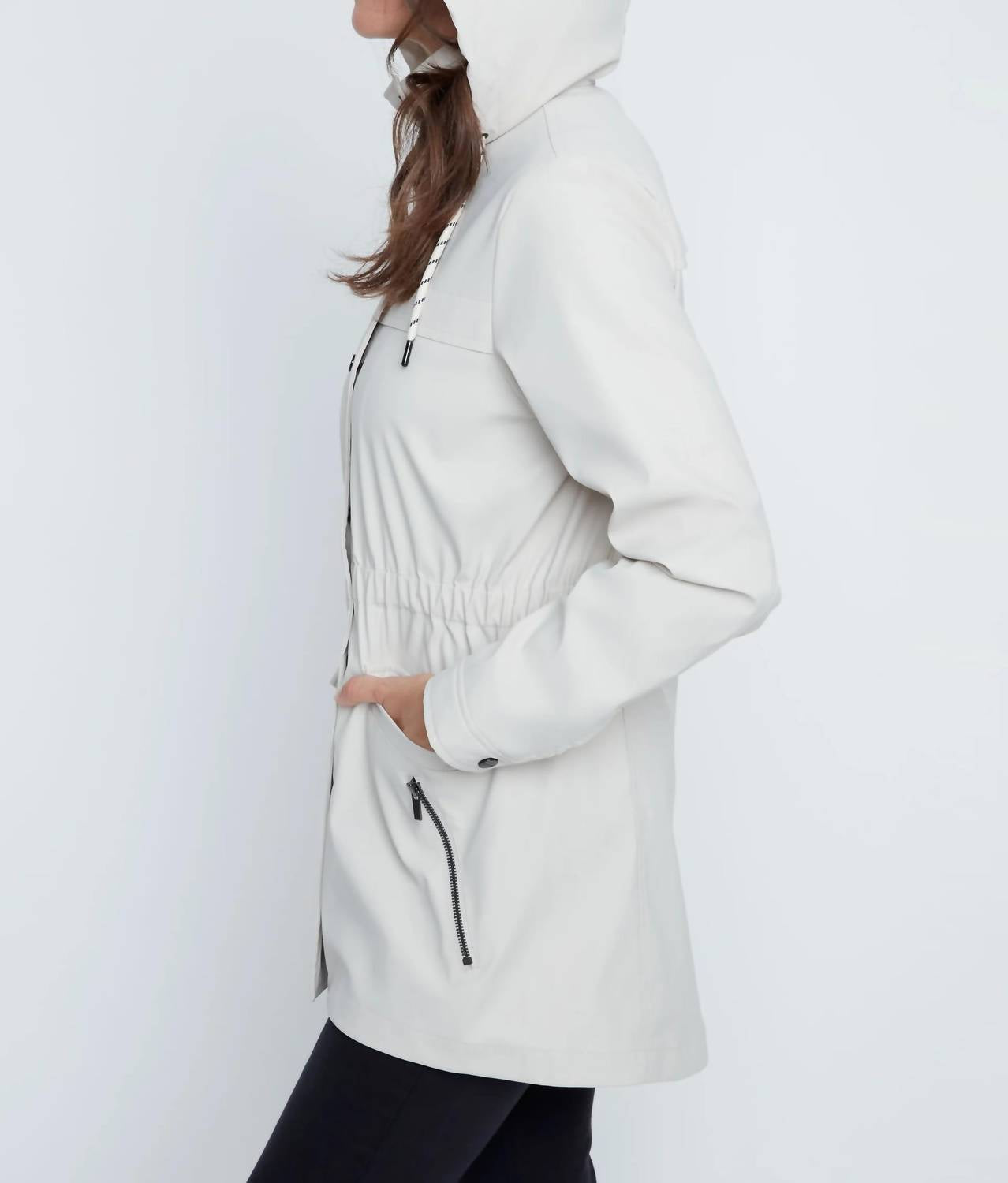 Renuar - Hooded Rain Coat
