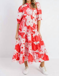 Karlie - Floral Maxi Dress