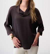 Joseph Ribkoff - Recycled Satin Boxy Tunic Top