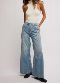 Free People - Eden High Slouchy Jeans
