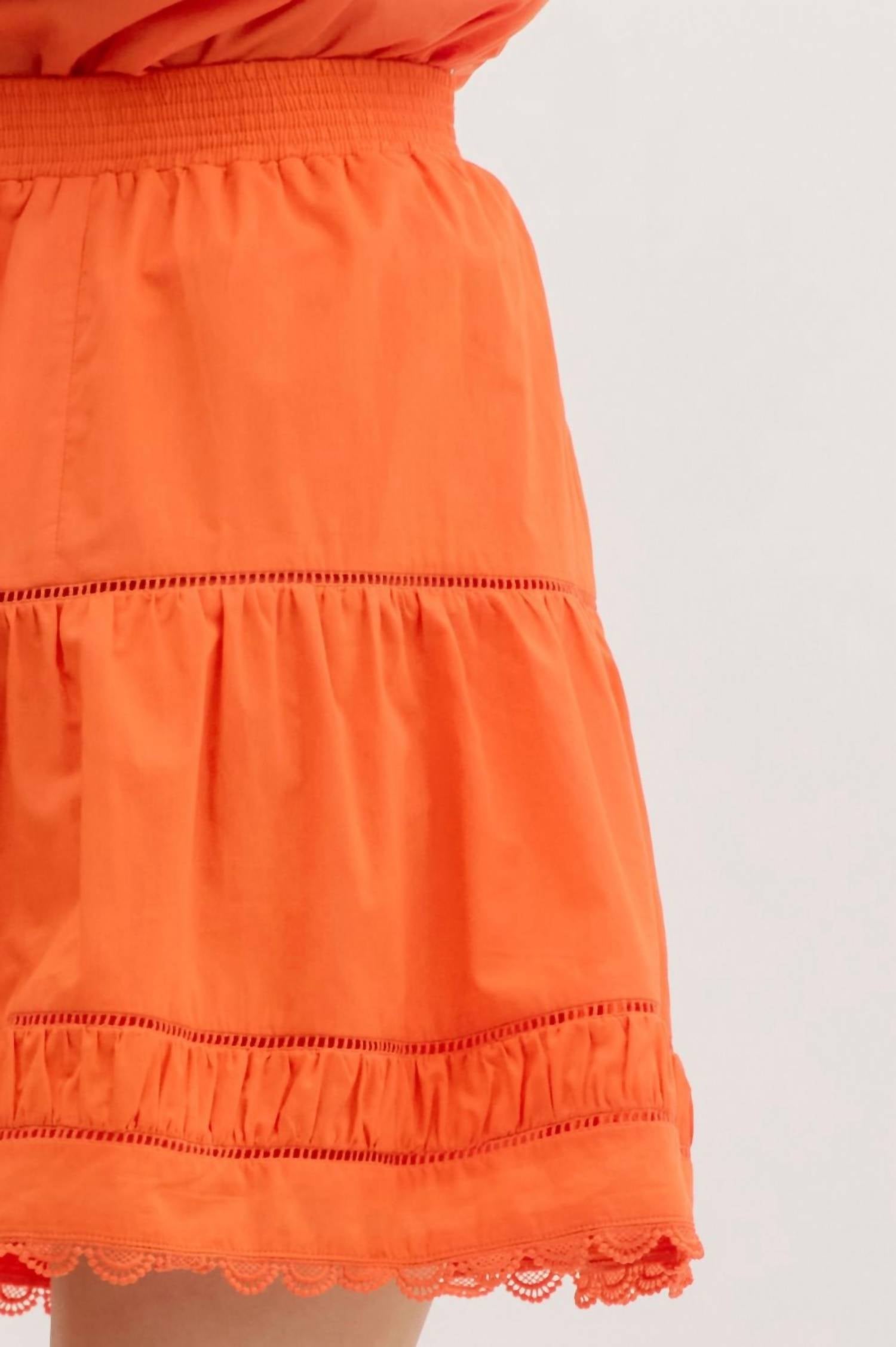 Entro - Ruffle Skirt