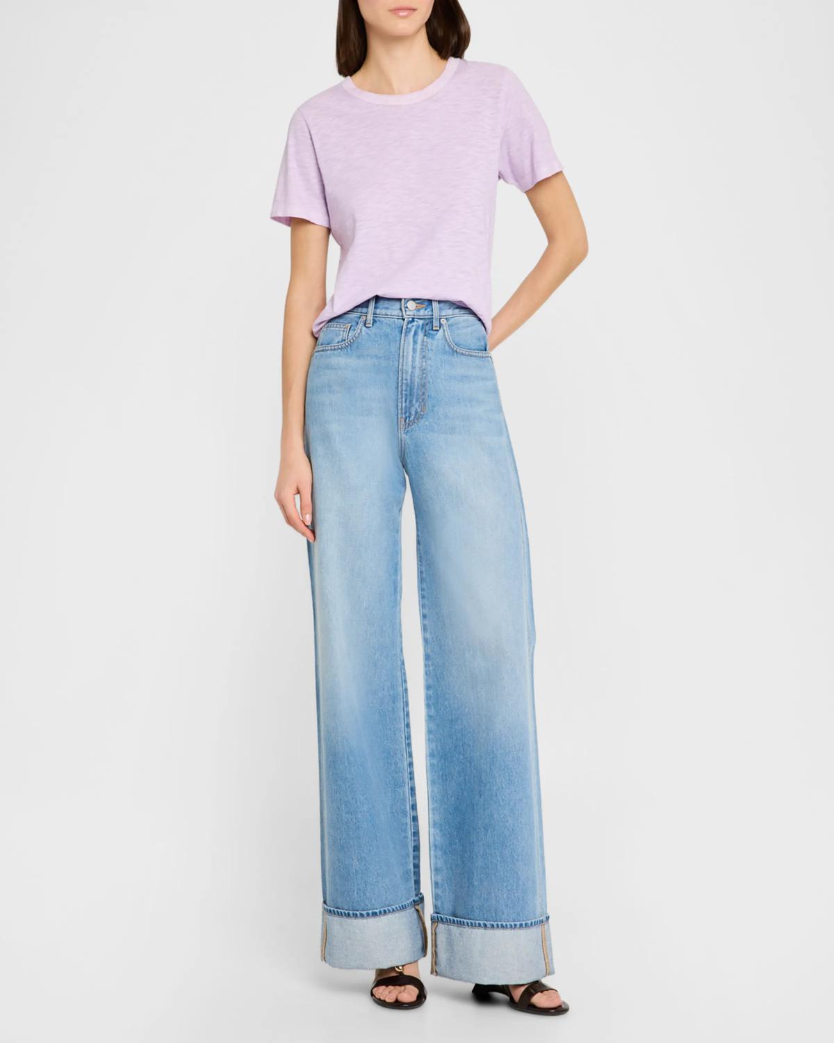 Veronica Beard - Carla Cotton Crewneck Tee