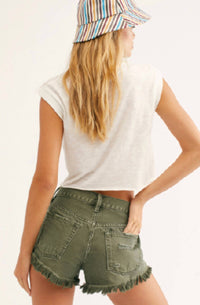 Free People - Loving Good Vibrations Jean Short
