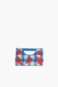 America & Beyond - Women's Coastal Claw Beaded Clutch