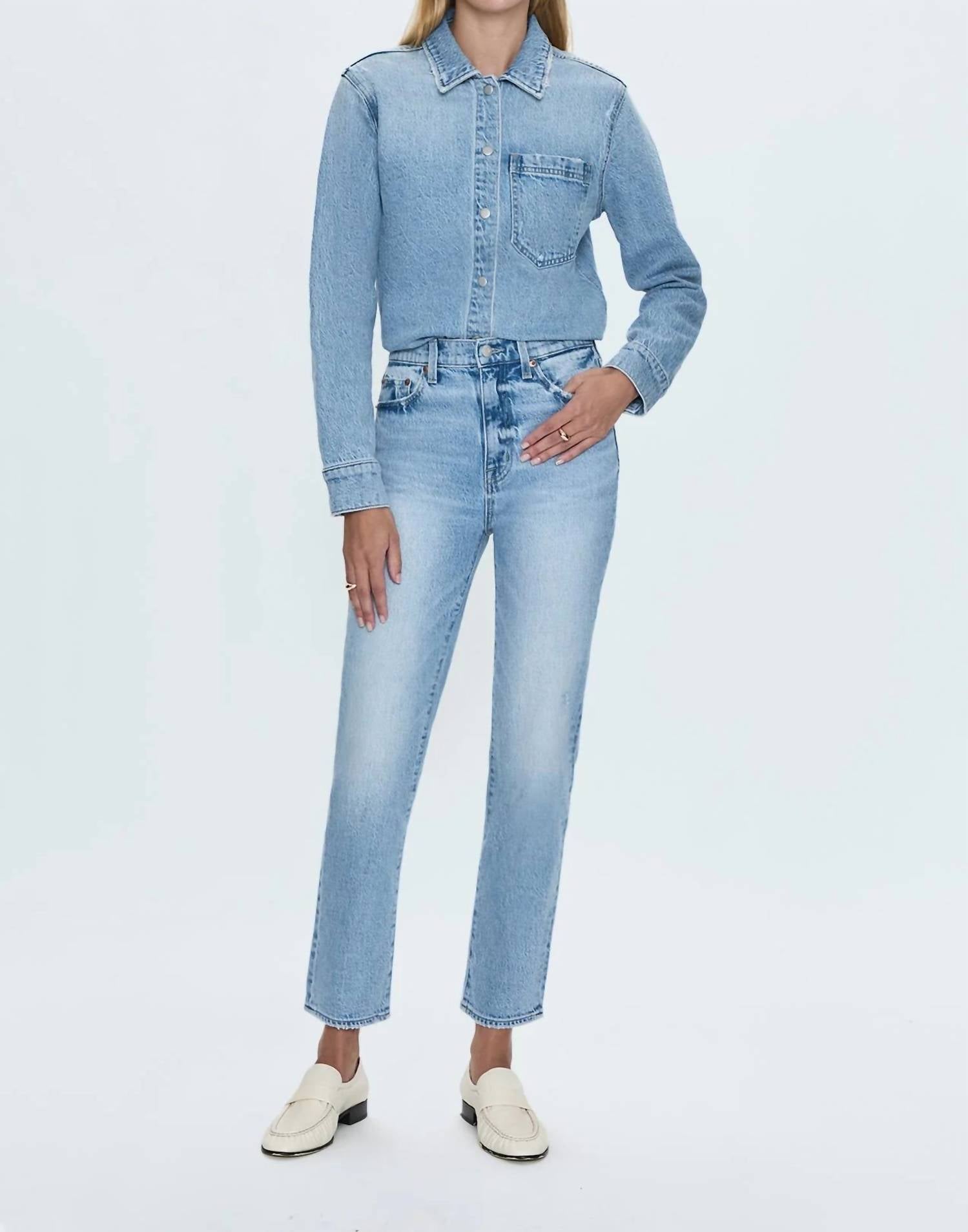 Pistola - Jules Fitted Denim Shirt
