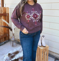 Ariat - Women's Aztec Larson Sweatshirt