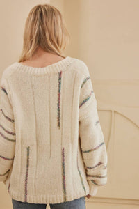 Mello Cloud Nine Knit Sweater in ivory - women's sweater - view 5