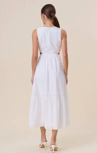 Mint Exclusives - Gardenia Cut Out Embroidered Maxi Dress