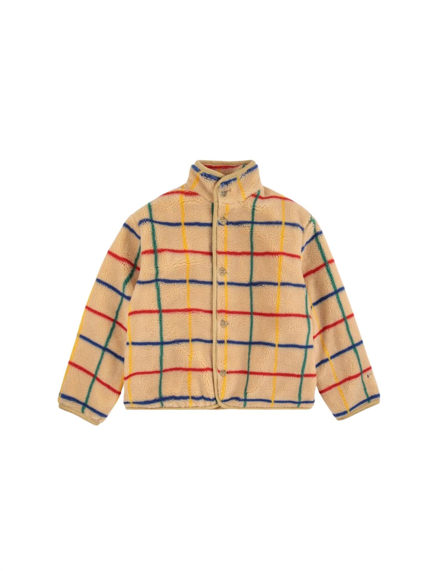 Bobo Choses - Color Stripes Sheepskin Jacket