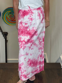 Pure Amici - Long Linen Skirt