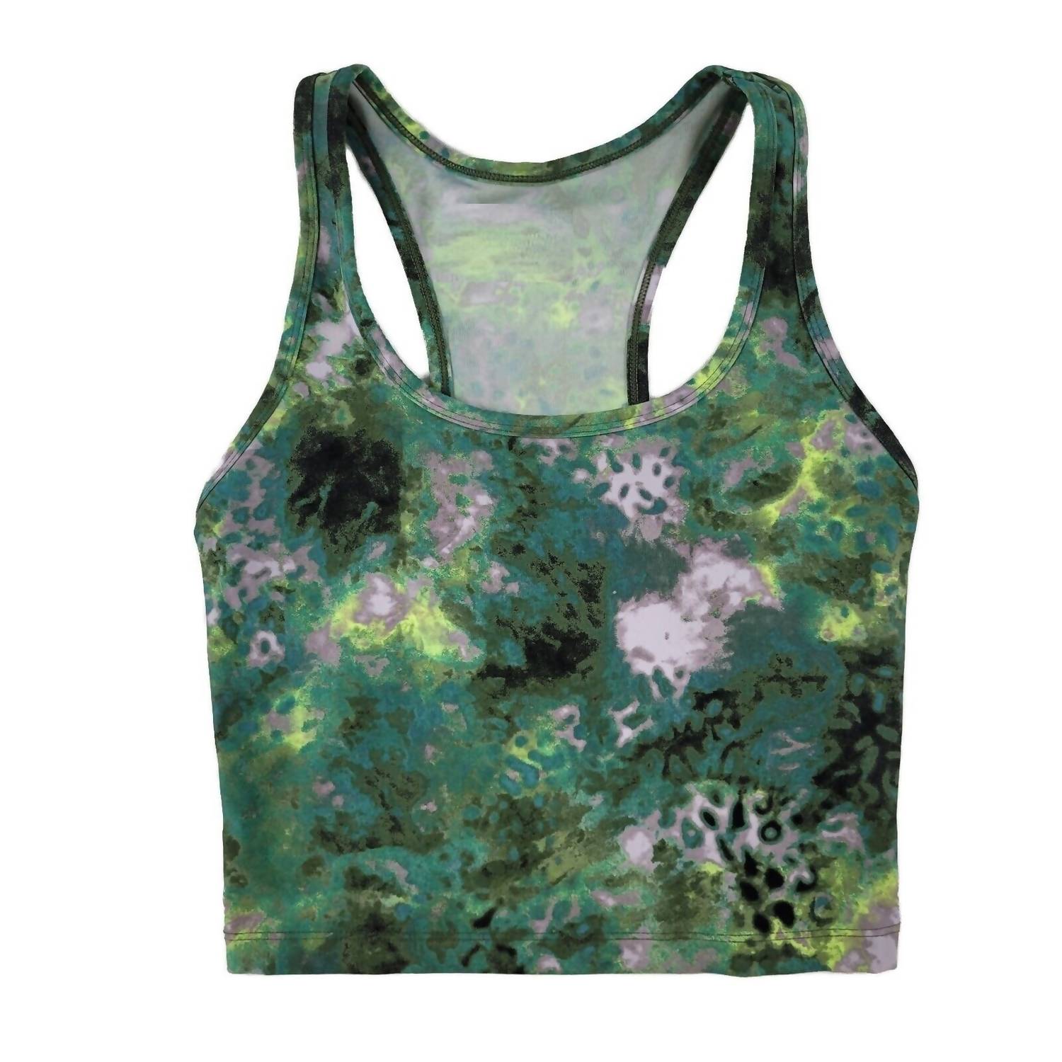 Calvin Klein - Women's Tie Dye Racerback Cropped Tank