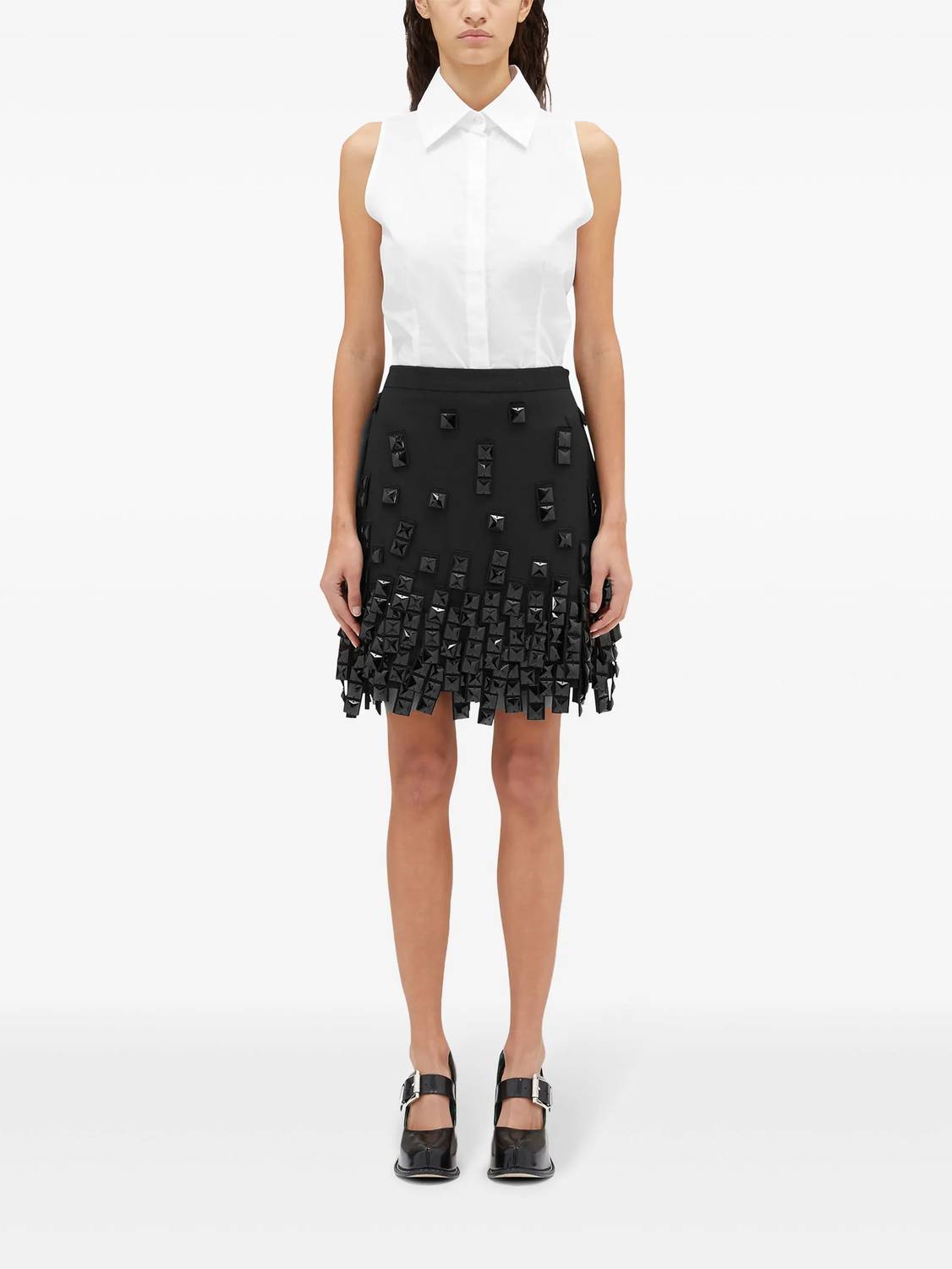 Msgm - Beaded A-line Skirt