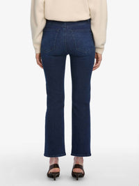 FRAME Reboot Crop Bootcut Jeans in trick - women's jeans - alternate view